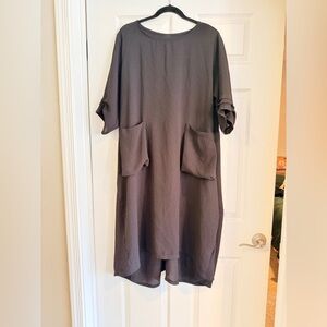 Freestyle Gray Maxi Dress